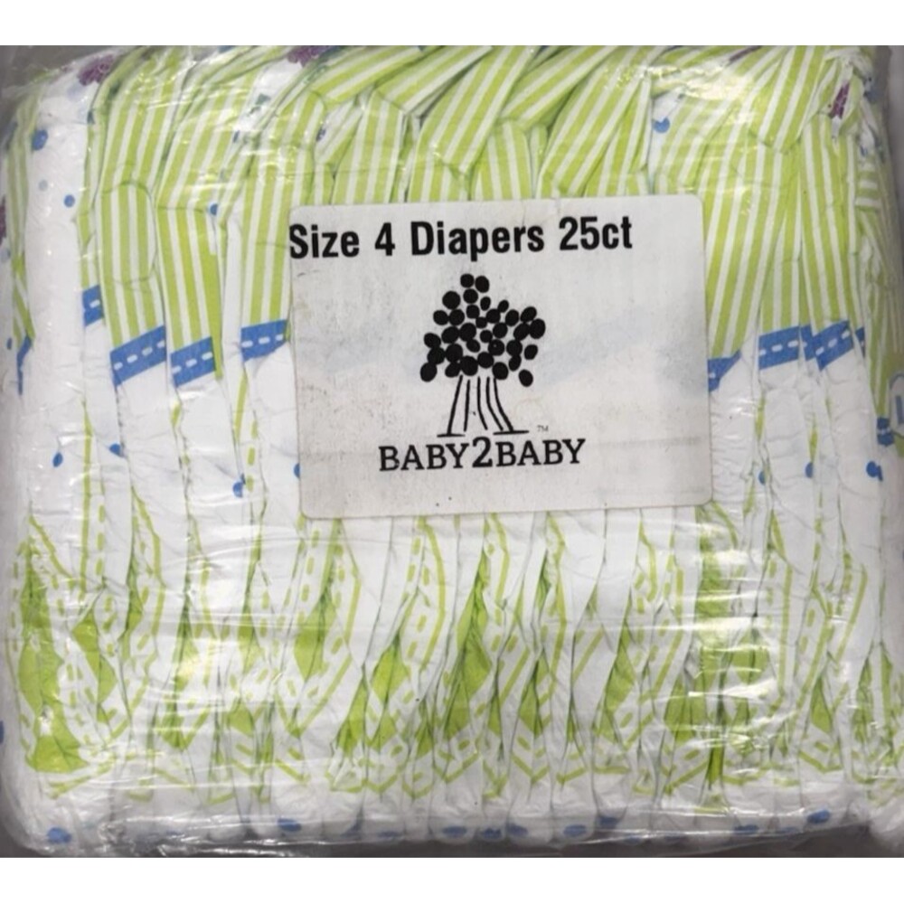 Baby 2 Baby Disposable Diapers Size 4 - 25 Pack
